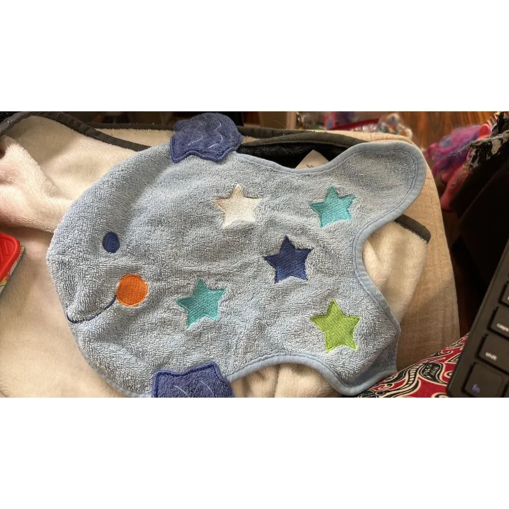 Koala Baby terrycloth fish shaped baby washcloth Vtg Toys R Us DISCONTINUED RARE